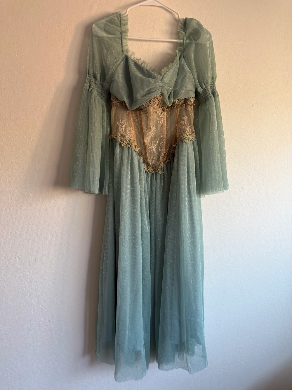 Turquoise Siren Corset Dress